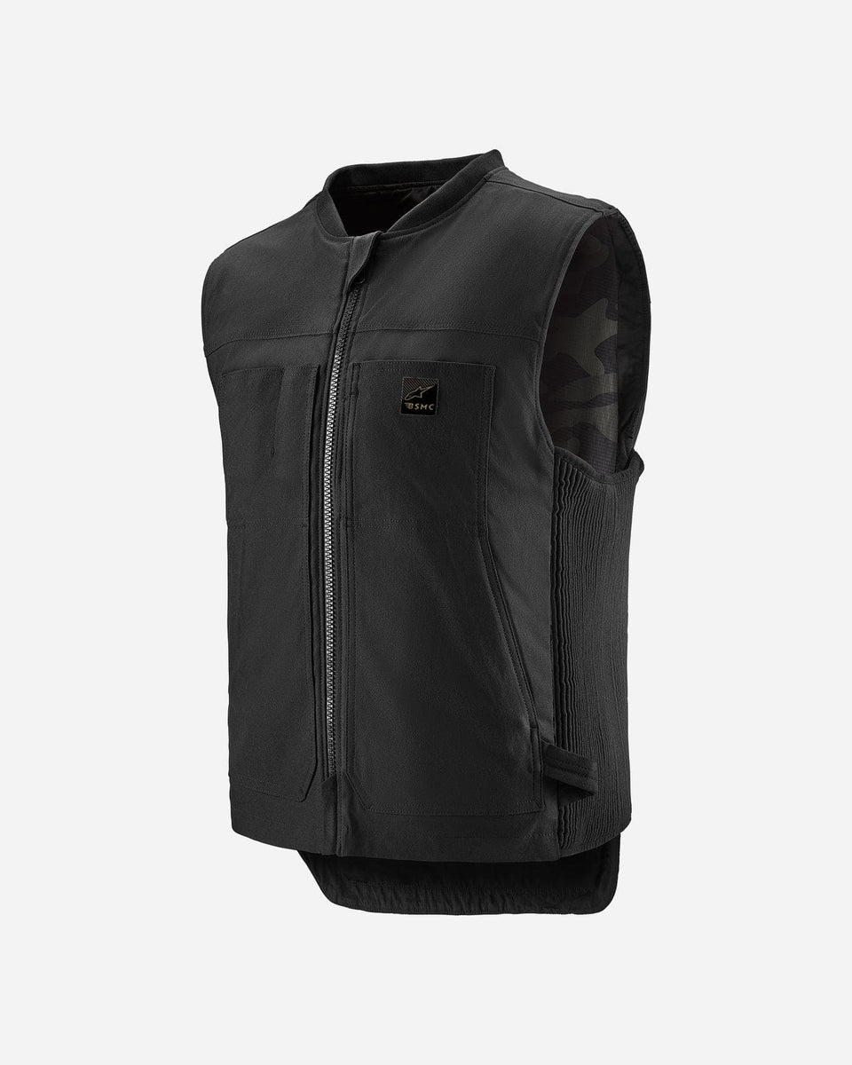 BSMC x Alpinestars TechAir 3 Canvas Airbag Motorcycle Vest - Black