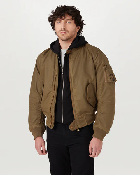 Belstaff Brecon Bomber Jacket - Olive