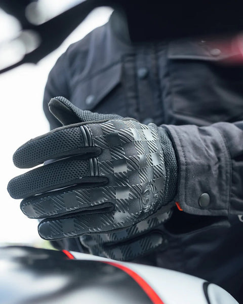 Merlin Barrett Mesh Gloves - Black
