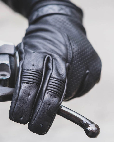 Goldtop Short Bobber Gloves - Black