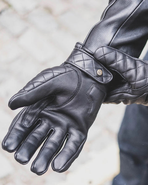 Goldtop Short Bobber Gloves - Black