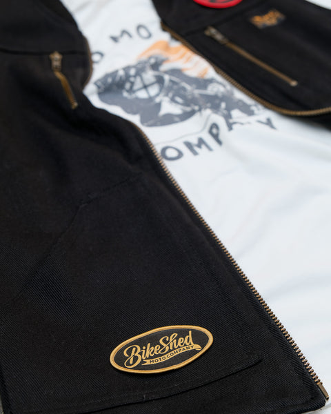 BSMC Flag Patch - Black/Gold