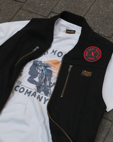 BSMC Lightning Patch - Black/Red