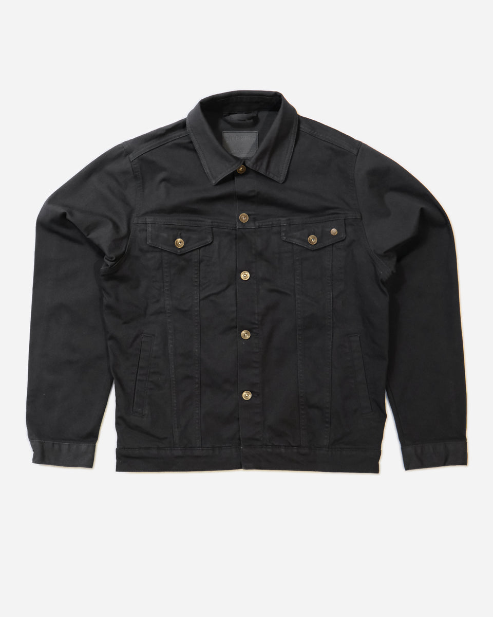 BSMC Denim Jacket - Cordura Black studio image front