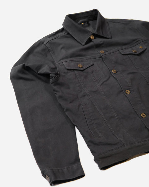 BSMC Denim Jacket - Cordura Black studio image side on