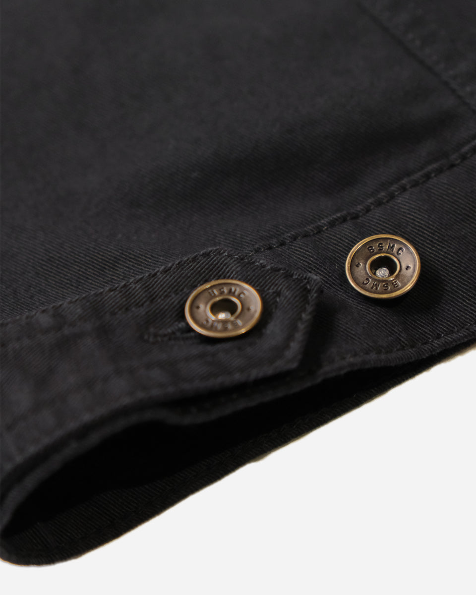 BSMC Denim Jacket - Cordura Black stdio image button detail