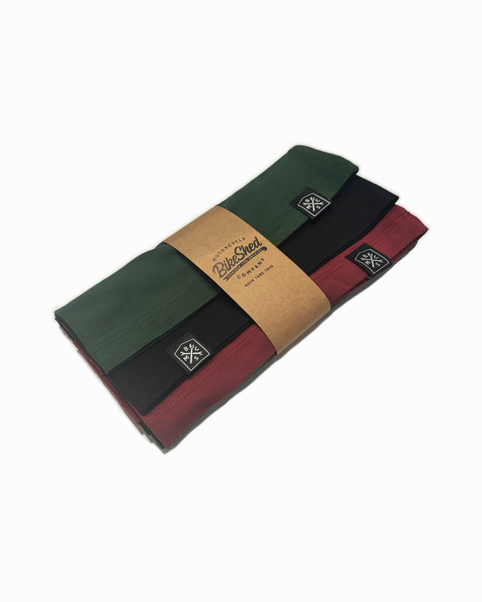 BSMC Neck Tube Trio - GRN / BLK / BRG