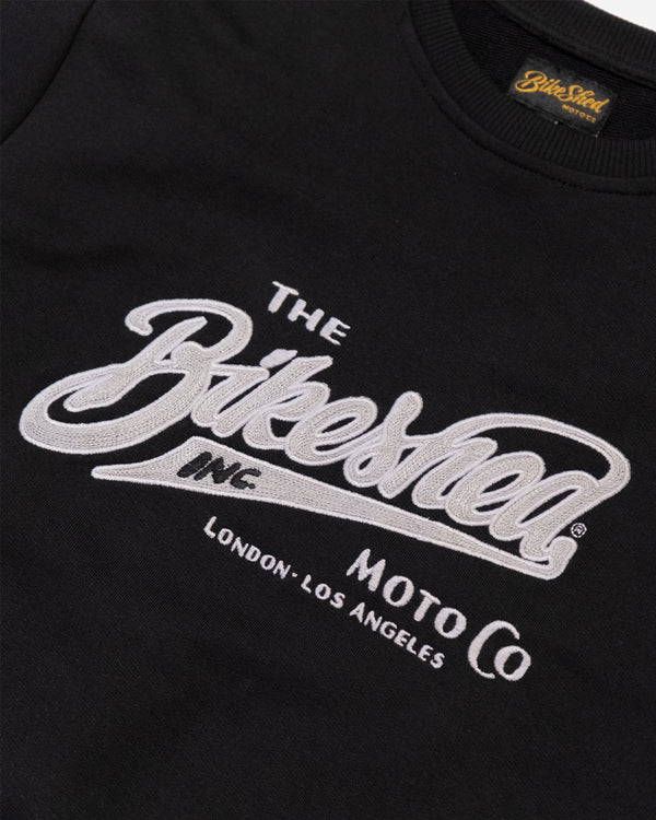 BSMC Inc Appliqué Sweatshirt - Black