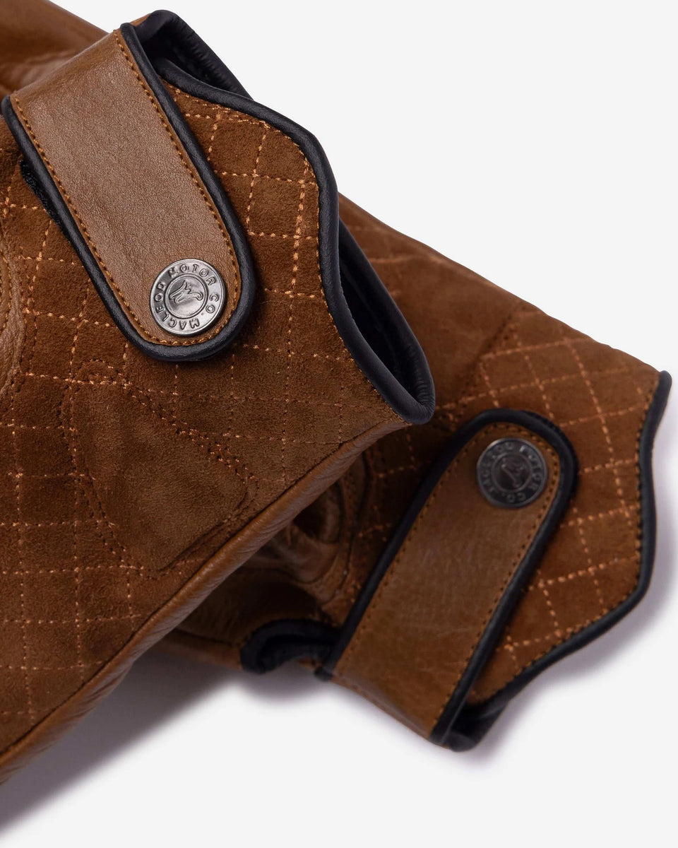 Macleod Rebel Leather Gloves - Brown