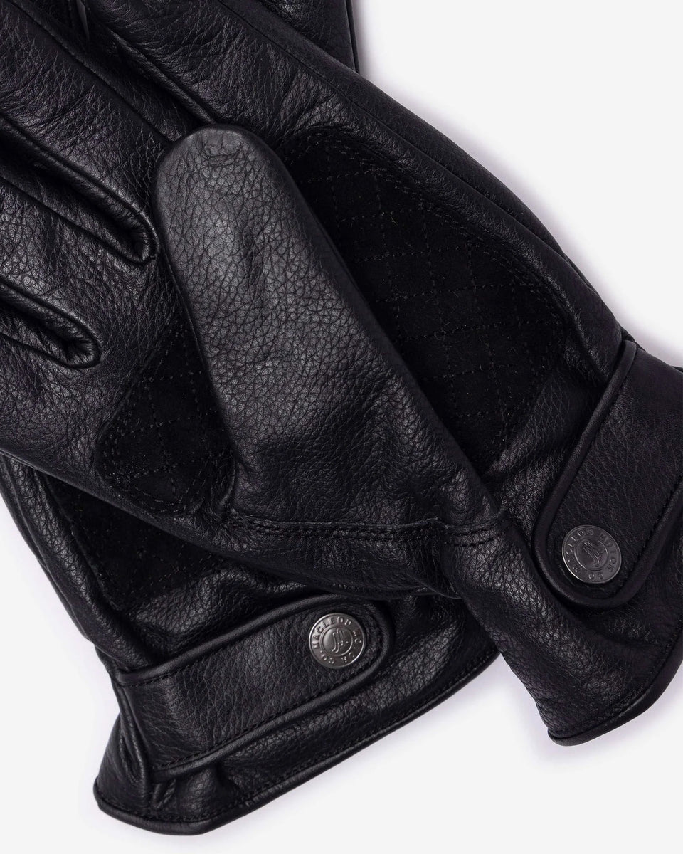 Macleod Classic Leather Gloves - Black