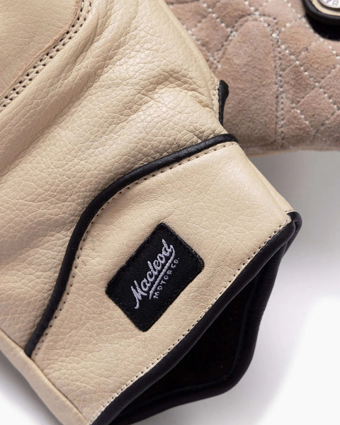 Macleod Rebel Leather Gloves - Cream
