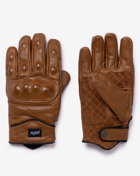 Macleod Rebel Leather Gloves - Brown