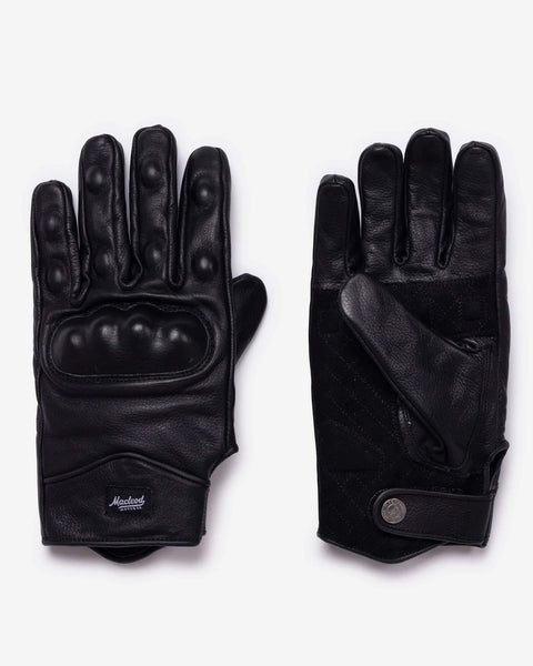Macleod Rebel Leather Gloves - Black