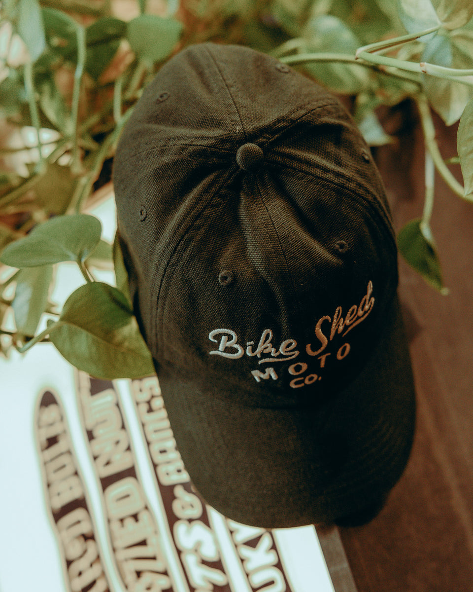 BSMC Desert Race Cap - Green static image with foliage