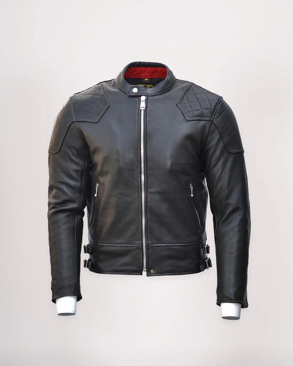 Goldtop 76 Cafe Racer Jacket - Black