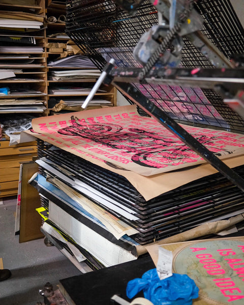 BSMC BROK3N Motorcycle Graphic T-Shirt - Black