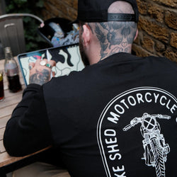 BSMC Retail T-shirts BSMC Cafe Bars Long Sleeve T-Shirt - Black