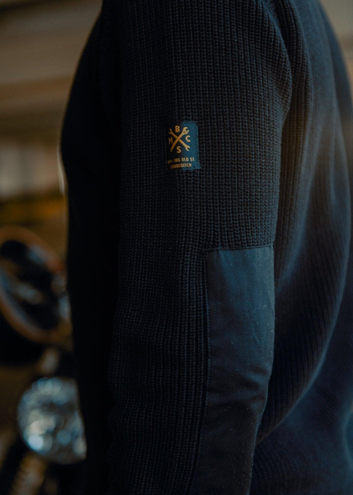 BSMC Retail Sweatshirts BSMC Chunky Knit Crew Sweatshirt - Black