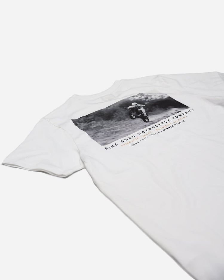 BSMC Retail T-shirts BSMC Dirt Shot T-Shirt - White