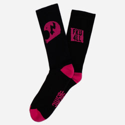 BSMC Retail Accessories BSMC FKU4LL Socks - Black/Pink