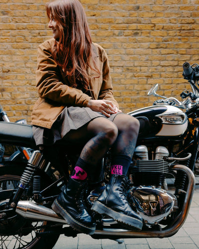 BSMC FKU4LL Socks - Black/Pink