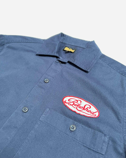BSMC Retail Shirts BSMC Garage Patch Shirt - Navy
