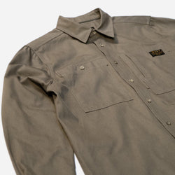 BSMC Retail Shirts BSMC Twill Utility Shirt - Light Khaki