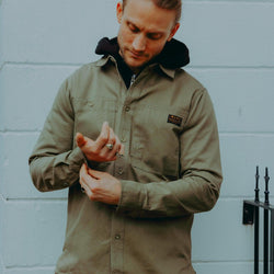 BSMC Retail Shirts BSMC Twill Utility Shirt - Light Khaki