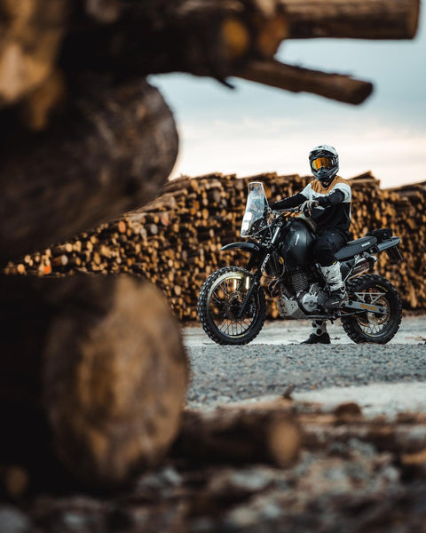 BSMC Wing Race Long Sleeve Motorcycle Jersey - Gold