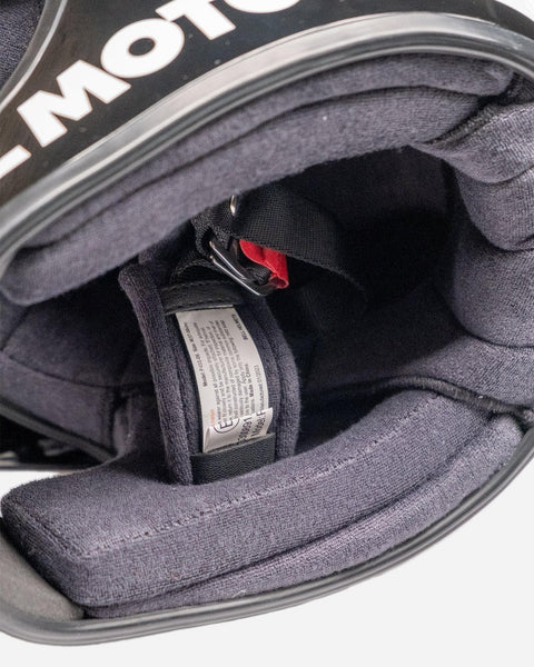 BSMC Retail Collaborations BSMC x Bell Moto-3 Motorcycle Helmet Black