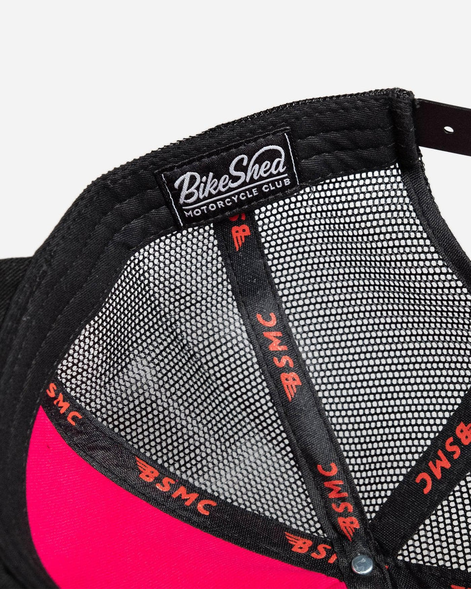 Dead Dakar Doug Motorcycle Graphic Patch Cap - Black