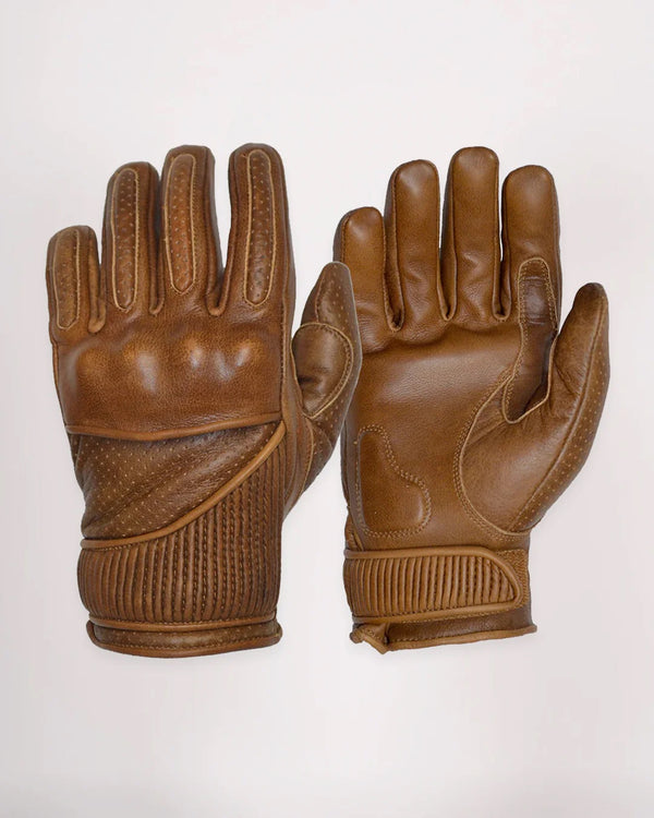Goldtop Viceroy Gloves - Waxed Brown