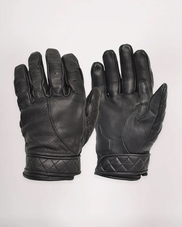 Goldtop Short Bobber Gloves - Black