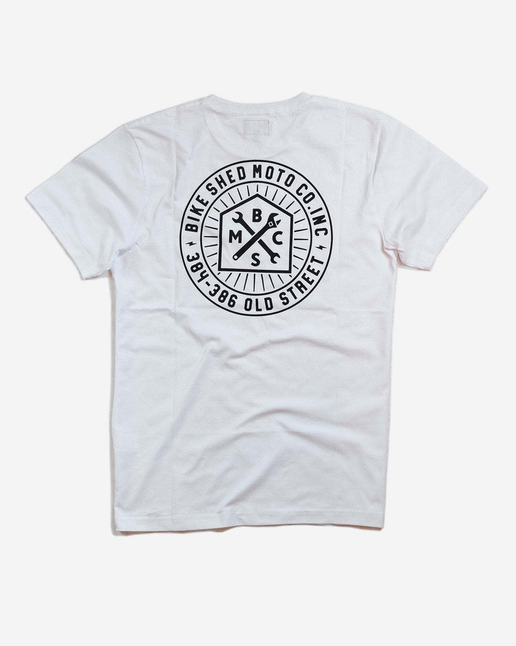 BSMC Retail T-shirts BSMC 384/386 Roundel T Shirt - White