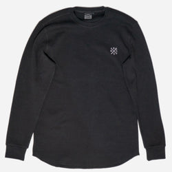 BSMC Retail Long Sleeves BSMC Embroidered Club Waffle - Black