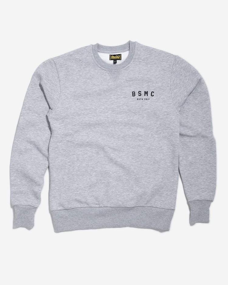 BSMC Retail Sweatshirts BSMC ESTD. Sweatshirt - Grey Marl