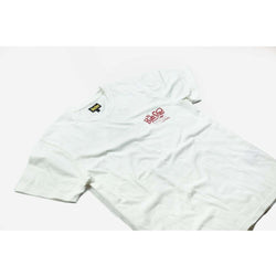 BSMC Retail T-shirts BSMC Handmade T Shirt - Cream/Oxblood