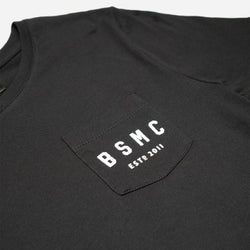 BSMC Retail T-shirts BSMC Women's ESTD. Pocket T Shirt - Black