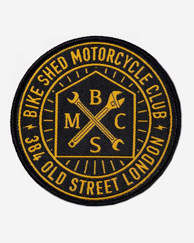 The Bike Shed MC Accessories BSMC Roundel Patch - Orange